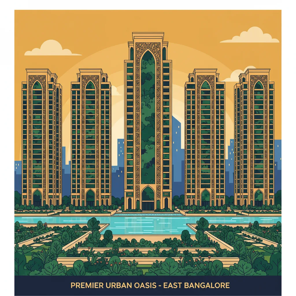 3 BHK Luxury Flats Budigere Road | Brigade Golden Heights 3 BHK Luxury Flats Budigere Road - Brigade Golden Heights, Old Madras Road, East Bangalore