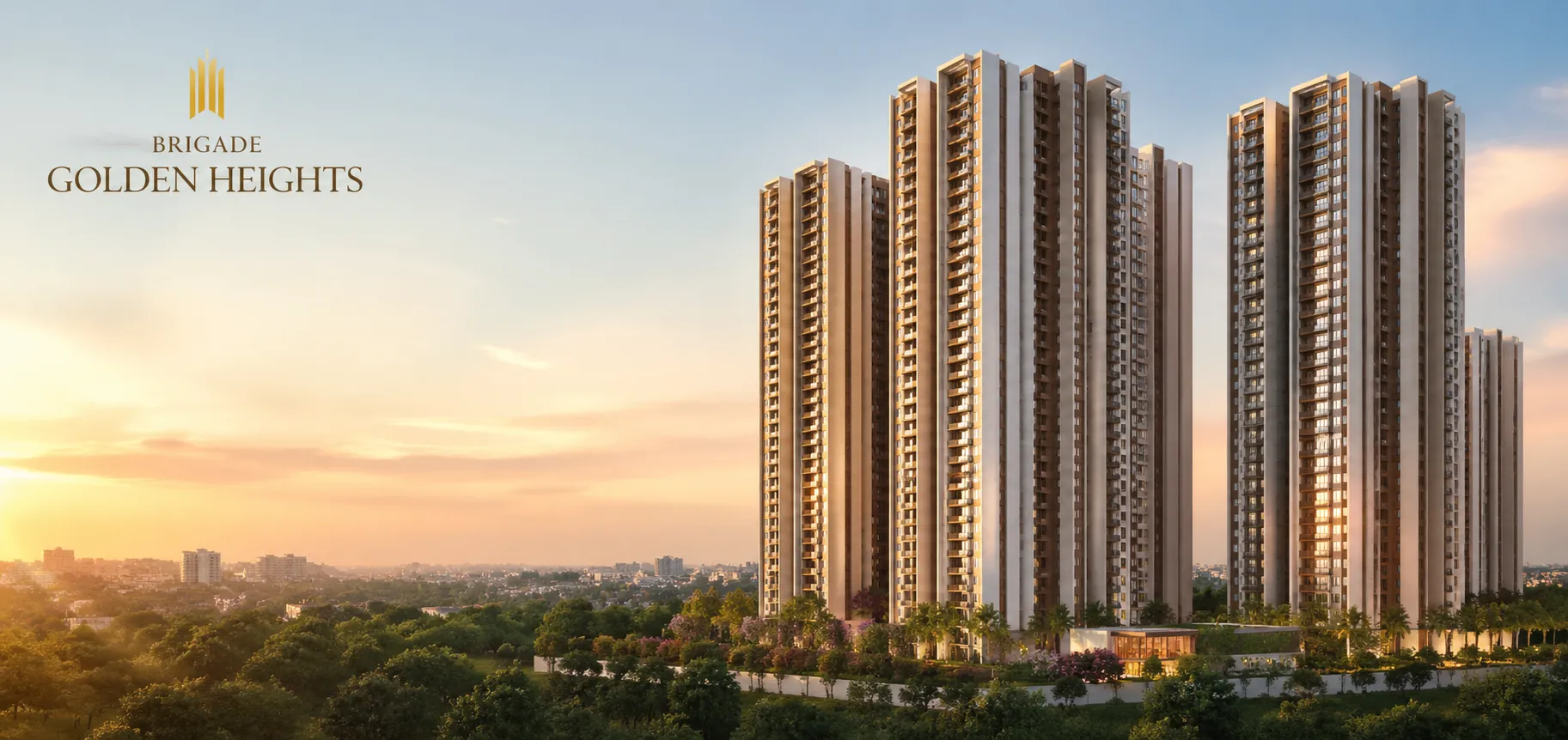 Brigade Golden Heights Tower View Brigade Golden Heights Tower View