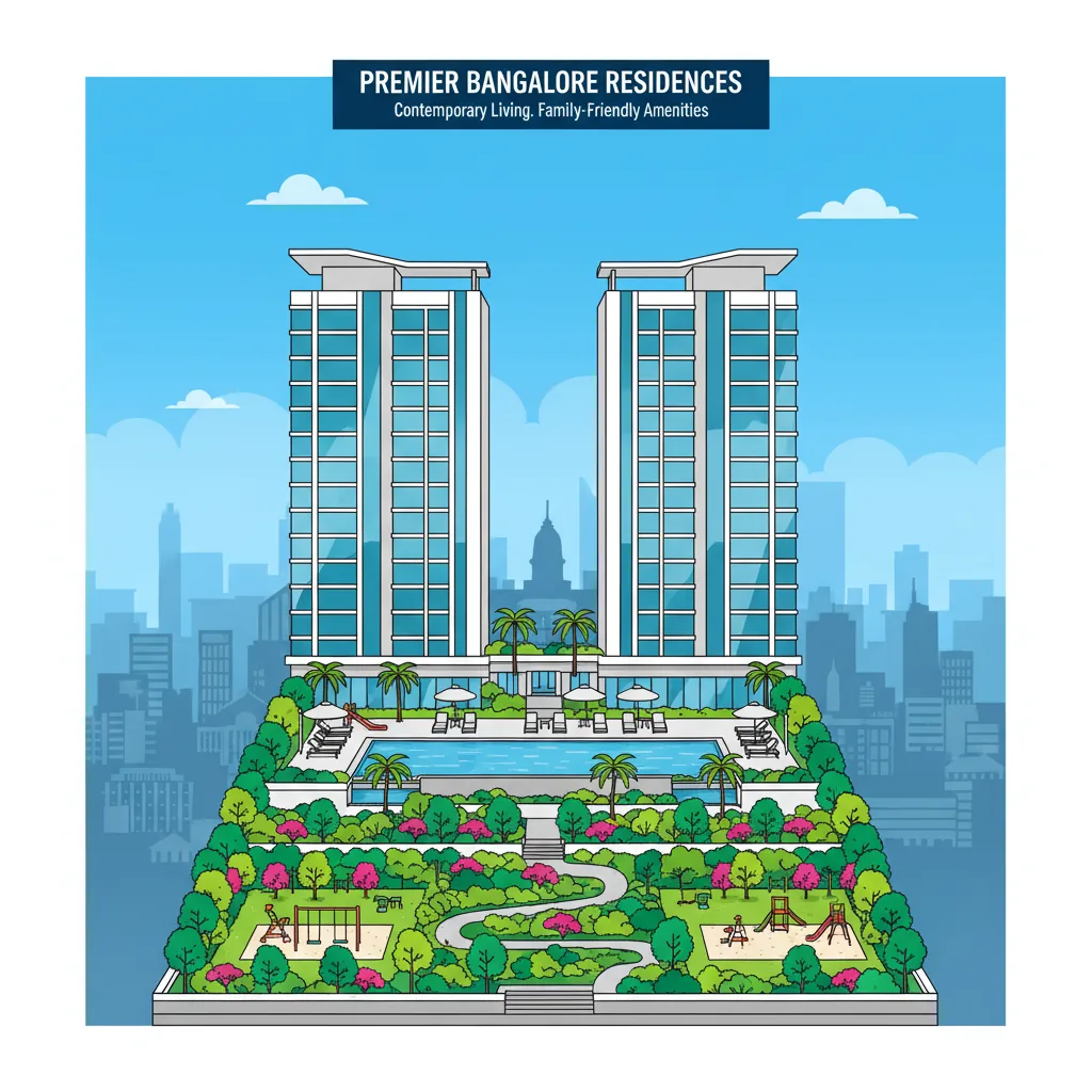 Best Apartments in Bangalore | Brigade Golden Heights Best Apartments in Bangalore - Brigade Golden Heights, Old Madras Road, East Bangalore