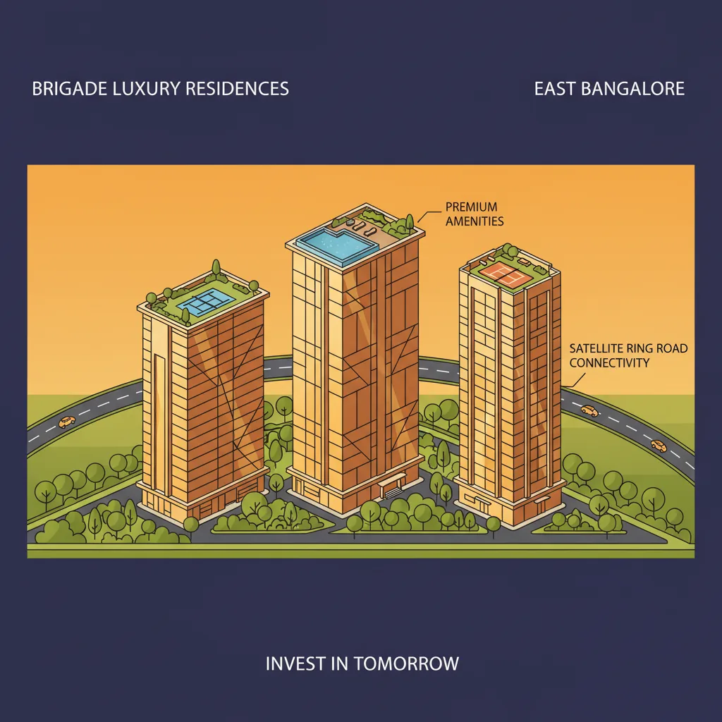 Best Luxury Apartments in East Bangalore 2026 | Brigade Golden Heights Best Luxury Apartments in East Bangalore 2026 - Brigade Golden Heights, Old Madras Road, East Bangalore