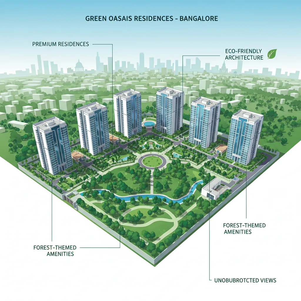 Gated Community Apartments Bangalore | Brigade Golden Heights Gated Community Apartments Bangalore - Brigade Golden Heights, Old Madras Road, East Bangalore