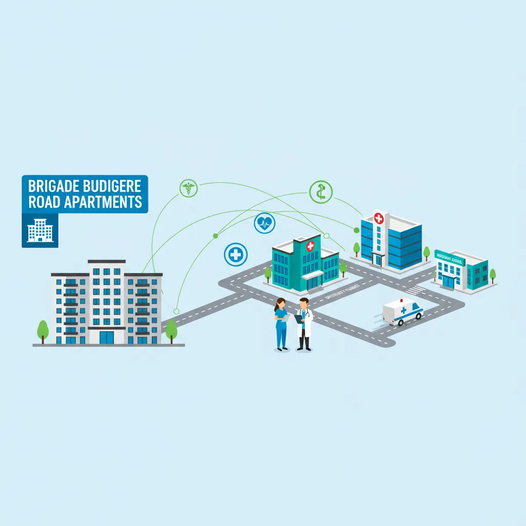 Hospitals near Brigade Budigere Road Apartments | Brigade Golden Heights Hospitals near Brigade Budigere Road Apartments - Brigade Golden Heights, Old Madras Road, East Bangalore
