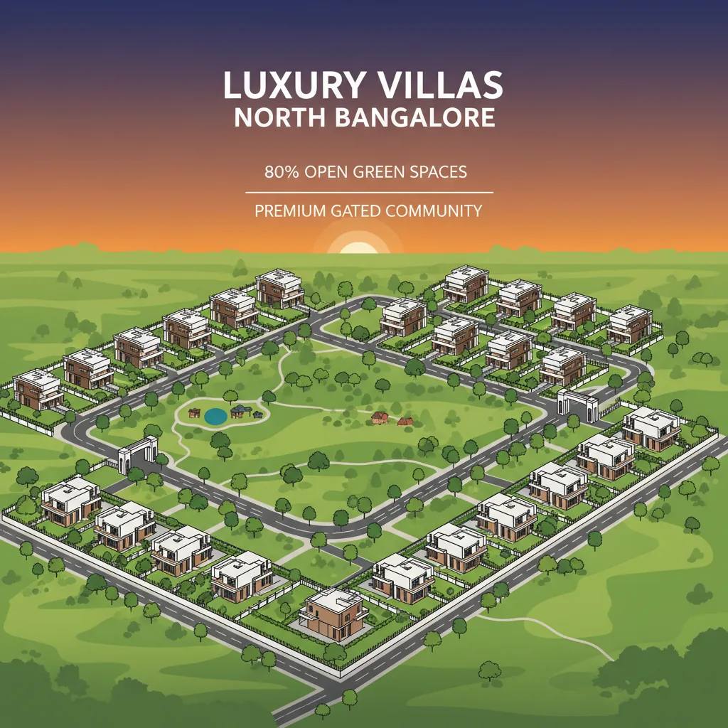 Villas in Bangalore | Brigade Golden Heights Villas in Bangalore - Brigade Golden Heights, Old Madras Road, East Bangalore